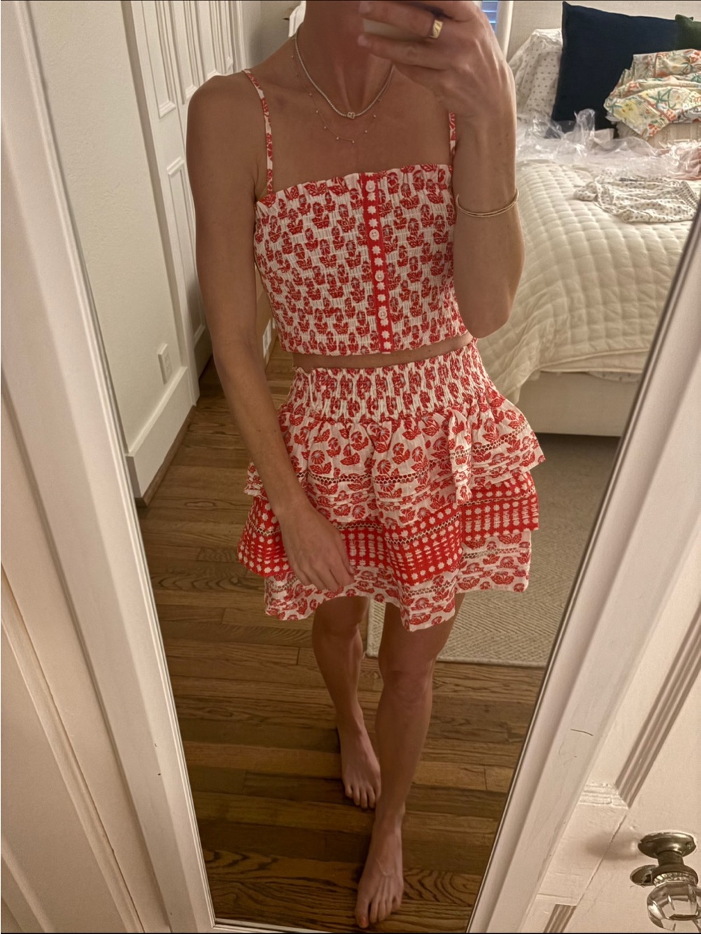 New Target x Roller Rabbit Smocked Matching Skirt Set